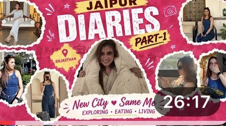 debserved's tweet photo. Hana’s Jaipur vlog is out now! 🤩 Go watch, subscribe, hype and leave lots of comments.
🔗 https://t.co/MBYRMfHwfk

#FarrhanaBhat #FarrhanaRebellions https://t.co/BoafAzxMpC