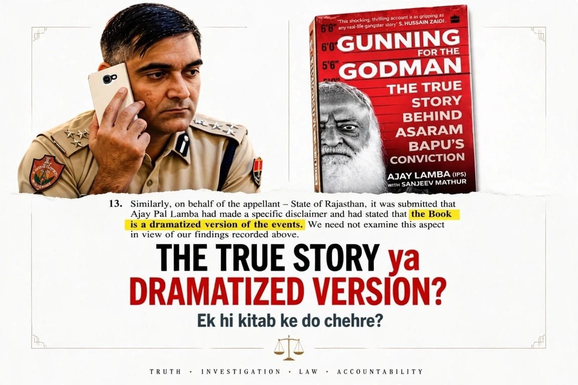 rsdangi14's tweet photo. This is not about one book, this is about judicial fairness. Can an IO be allowed to write bestseller on under-trial case and add drama to it? #CourtOrderExposed https://t.co/8pw6aG7bL9