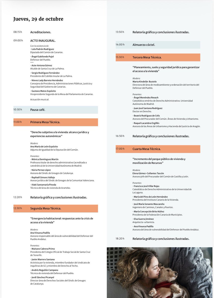 DefensorAndaluz's tweet photo. 👇Consulta el programa de las Jornadas https://t.co/aDrFA9XkRO