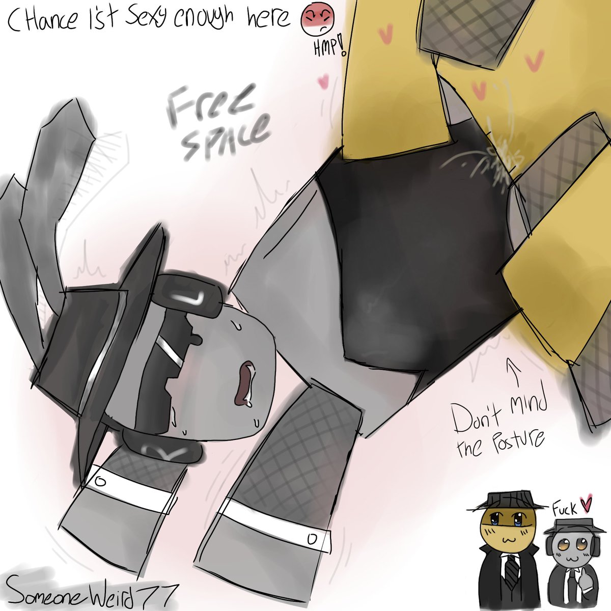 SomeoneWeird77's tweet photo. CHANCE ISN'T SEXY ENOUGH HMP! 
#chance #mafioso #doublefedofa #healing https://t.co/nZmmOXWFgK