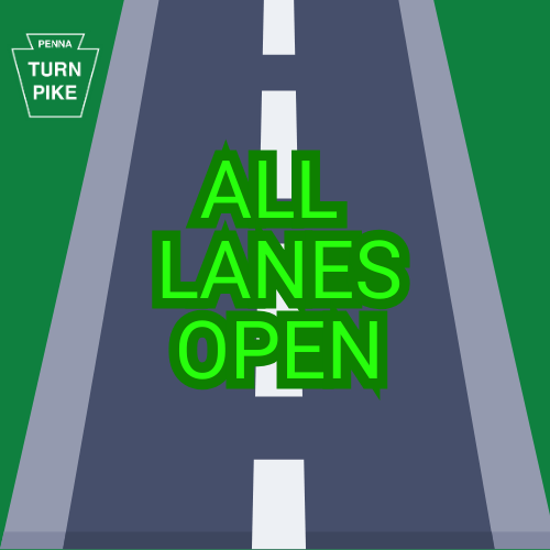 PATurnpikeAlert's tweet photo. UPDATE: CRASH - #Paturnpike I-476 South mile 43.5 just south of Quakertown Exit # 44. All lanes have been reopened. https://t.co/pXQgIuXiHz