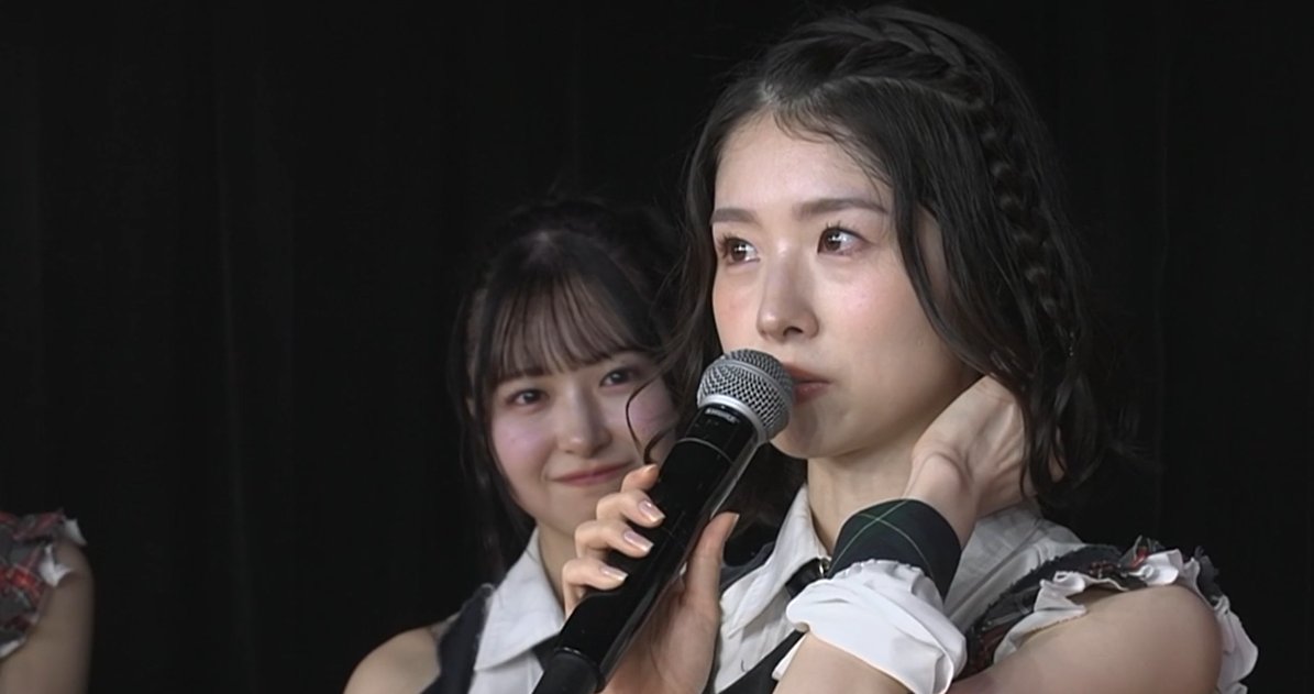nagekinohina's tweet photo. Saho: I'm still aiming for senbatsu. I've been selected for an album senbatsu, but not a single senbatsu yet... As long as I'm in the group, of course I'll aim for the centre! https://t.co/8ZfxhlyiNJ