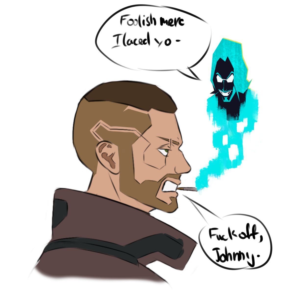 duu98xd's tweet photo. I'm glad a lot of people liked this stupid meme. I colored it. https://t.co/UUBNQbkYZE