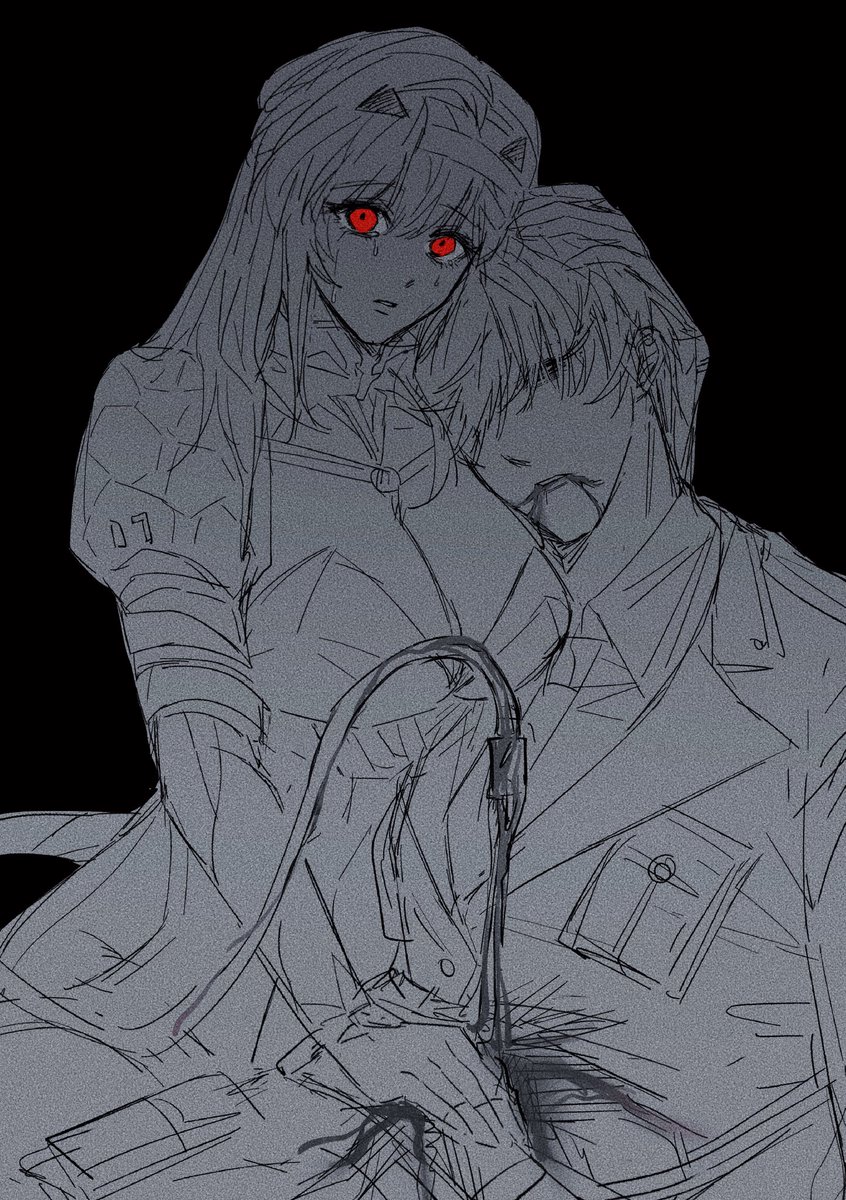 SnakeStab777's tweet photo. 很久之前刚玩到这段剧情的时候画的现在才拿出来……
#NIKKE 
#NIKKEfanart 
#NIKKE4thAnniversary https://t.co/jJX6wumj7I