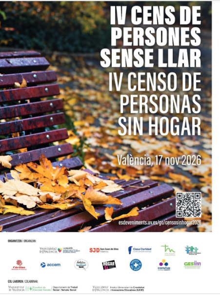 FSCvalenciacibe's tweet photo. Un año más, colaboramos en el censo de personas sin hogar de la ciudad de València. Se necesitan voluntari@s para llevarlo a cabo. Si estás interesad@, utiliza el QR de la imagen para inscribirte @fundsalcom #sinhogar #CensoPersonasSinHogar2026 https://t.co/Dvf8XAMq7K