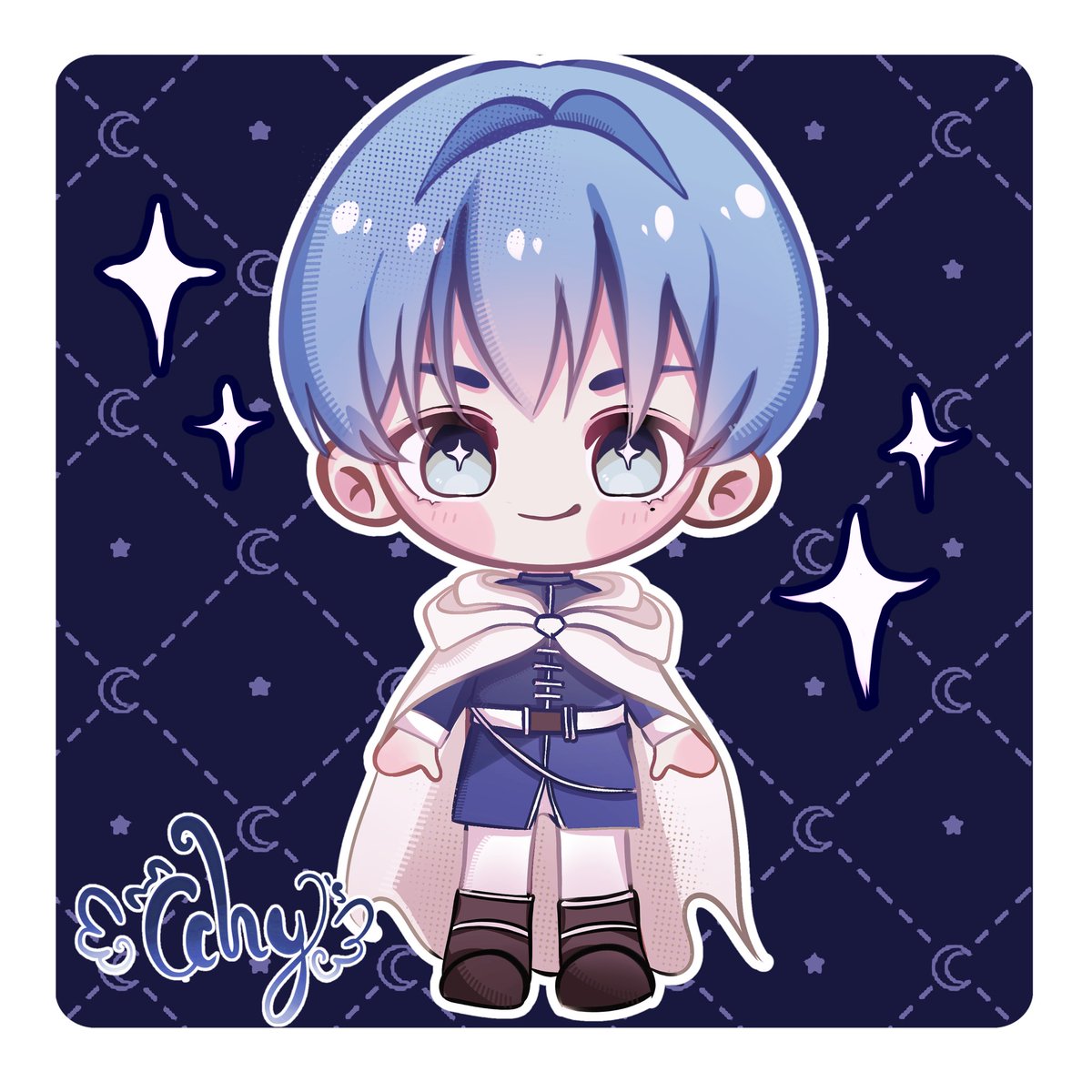 chacacchy's tweet photo. i made chibi Himmel as a commission sample ꒰ა₍ᐢ. ̫.ᐢ₎໒꒱ ♡

#YCHCommission #chibiCommission #commission #Himmel #FrierenBeyondJourneysEnd https://t.co/w6doktVvGN
