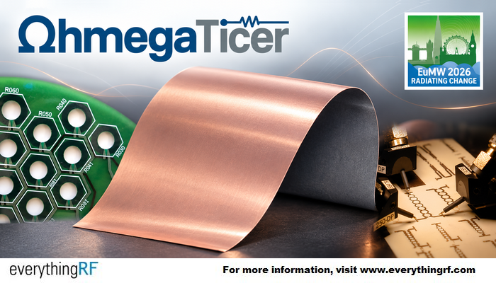 everythingRFcom's tweet photo. Ohmega Ticer Showcases Embedded Resistor Materials for RF and Cryogenic Circuits at @eumweek  2026 

Read more - https://t.co/vefpsdpBa5

#eumw #eumw2026 #resistor #materials #electronics #PCB https://t.co/B7tsjG8DeZ