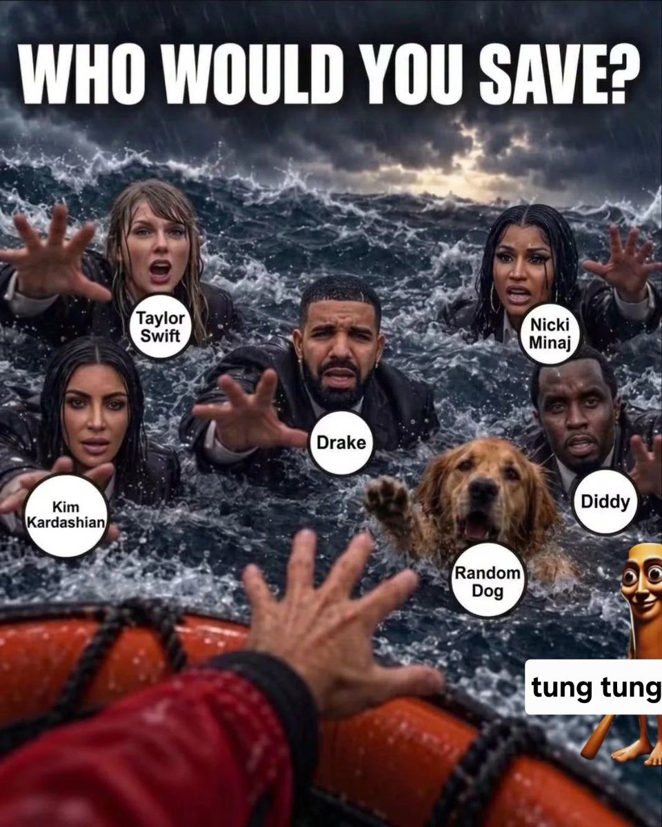 dsxf234161's tweet photo. who would you save🤔❓️👇👇 https://t.co/LcQQxye3cm