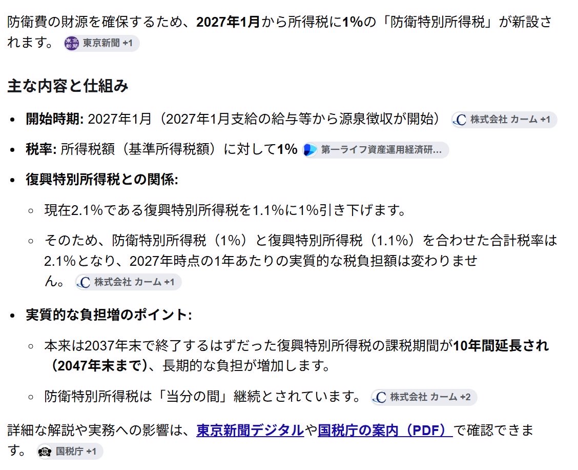 Shizeromi25274's tweet photo. @lexa1x これ防衛特別所得税についての議論らしい。投稿主が不安を煽るような悪意ある投稿してるから誤解が生まれてる https://t.co/IVkrmplZIi
