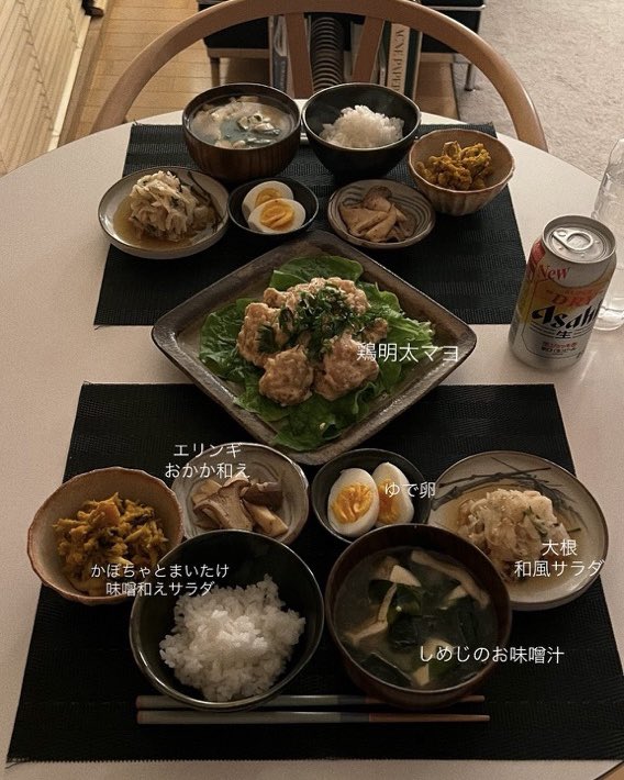 __nmsk13's tweet photo. 平日夜ご飯によくやる、
メインの下に葉物を敷く技🥢🍃

彩りがよくなるうえに
お皿の汚れも減って、洗い物も楽ちん◎ https://t.co/NNdCdy3DwR
