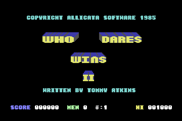 level106's tweet photo. @exQUIZitely ..Another good 8-bit example was "Who Dares Wins".
They got sued coz the gameplay and the level layout was very similar to Commando. So they pulled it, didn't change the gameplay, changed the level layout, and re-released it as "Who Dares Wins 2". 😄 That's just ballsy. 😂 https://t.co/mzOS0RjNcO