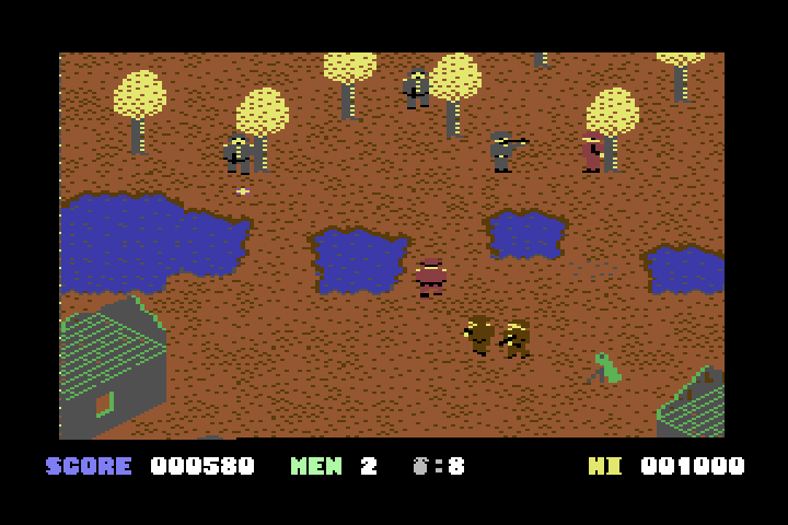 level106's tweet photo. @exQUIZitely ..Another good 8-bit example was "Who Dares Wins".
They got sued coz the gameplay and the level layout was very similar to Commando. So they pulled it, didn't change the gameplay, changed the level layout, and re-released it as "Who Dares Wins 2". 😄 That's just ballsy. 😂 https://t.co/mzOS0RjNcO
