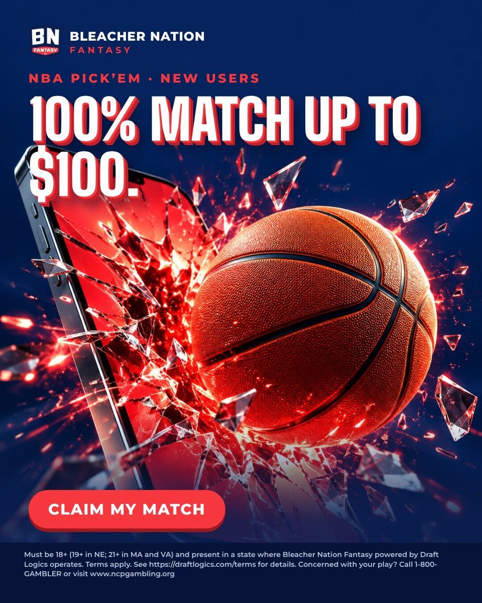 DLFootball's tweet photo. Bleacher Nation Fantasy brings pick’em-style NFL and NBA contests with real cash prizes. Claim your deposit bonus and get in the game. 📊

🔗 https://t.co/32QF8V9iQa https://t.co/0eZtFKVUHU