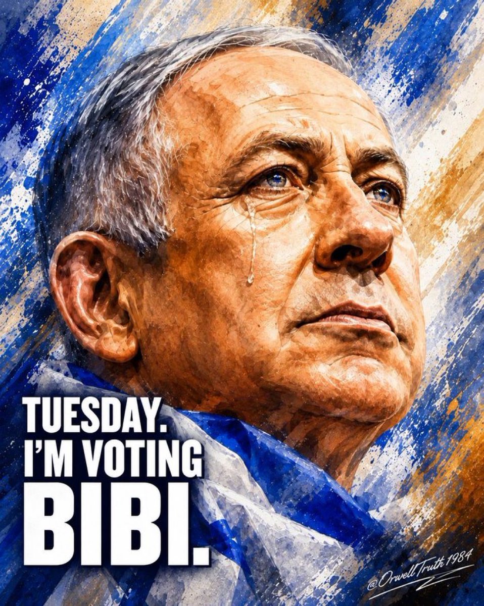 siibiilkoloft's tweet photo. Vote BiBi @netanyahu https://t.co/p31FJHrZNn