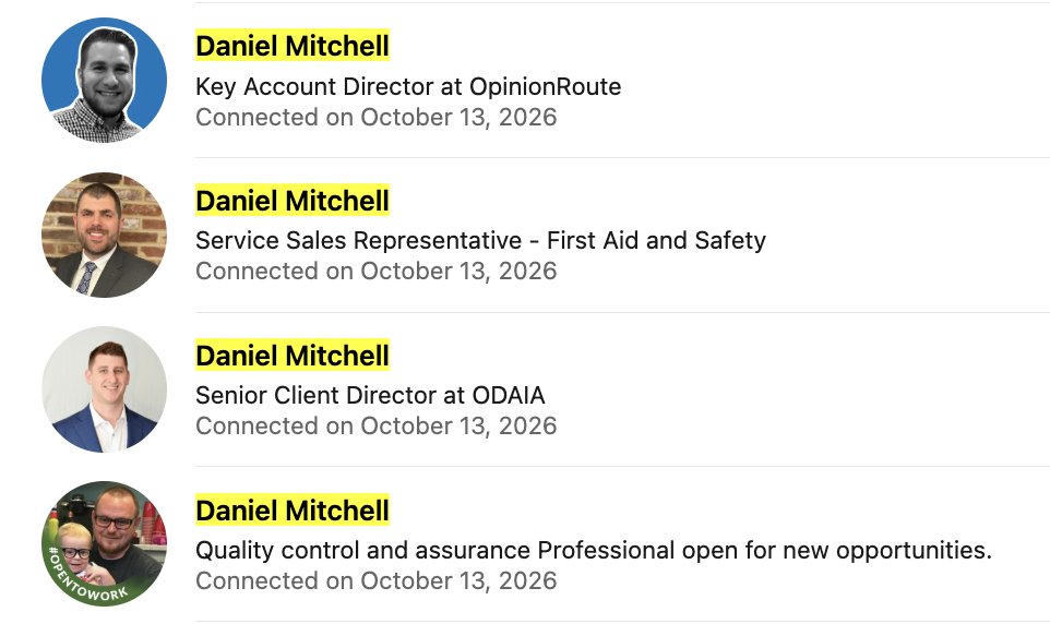 danielmitchell's tweet photo. the name-maxxing will continue until morale improves https://t.co/8wuEdt5wgB