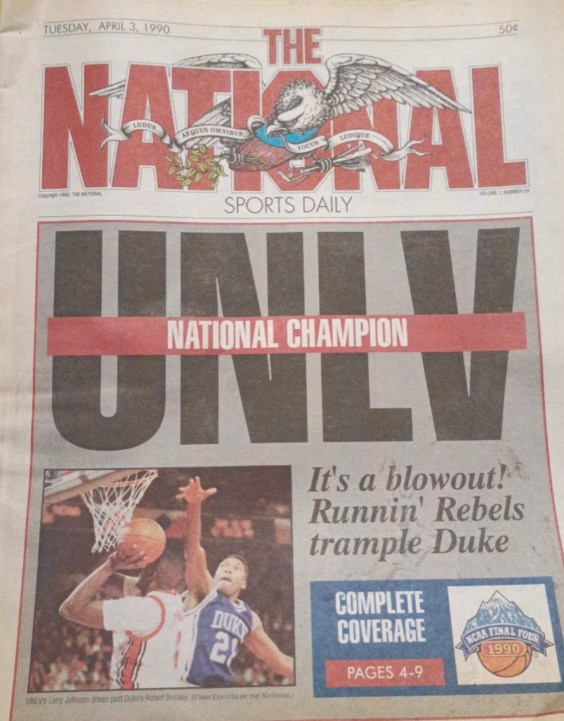 KingsofVegas__'s tweet photo. We don’t post often anymore. To the @TheRunninRebels fans around the globe, we are grateful. 
May the Tarkanian legacy live forever. 
#KingsofVegas https://t.co/YfXEfaSZNq