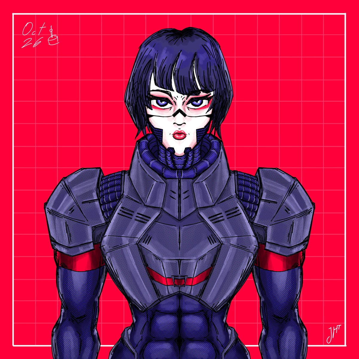 JHT_JHT_'s tweet photo. STAR ⭐️ 

Day 26 #signalis #signalisfanart https://t.co/3wvh1aN7UU