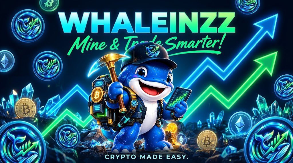 WHALEINZZ's tweet photo. 🐋🚀 WHALEINZZ — Mine &amp; Trade Smarter! ⛏️📈

🔥 Crypto Mining + Trading Signals — Together in One Platform! 💙

😎 WHALEINZZ is bringing a new vibe to the crypto community. Don't just watch the wave — be part of it!

👇 Join WHALEINZZ now

https://t.co/ye1uwYC175

#Mining #crypto https://t.co/YjZW2Whvt3