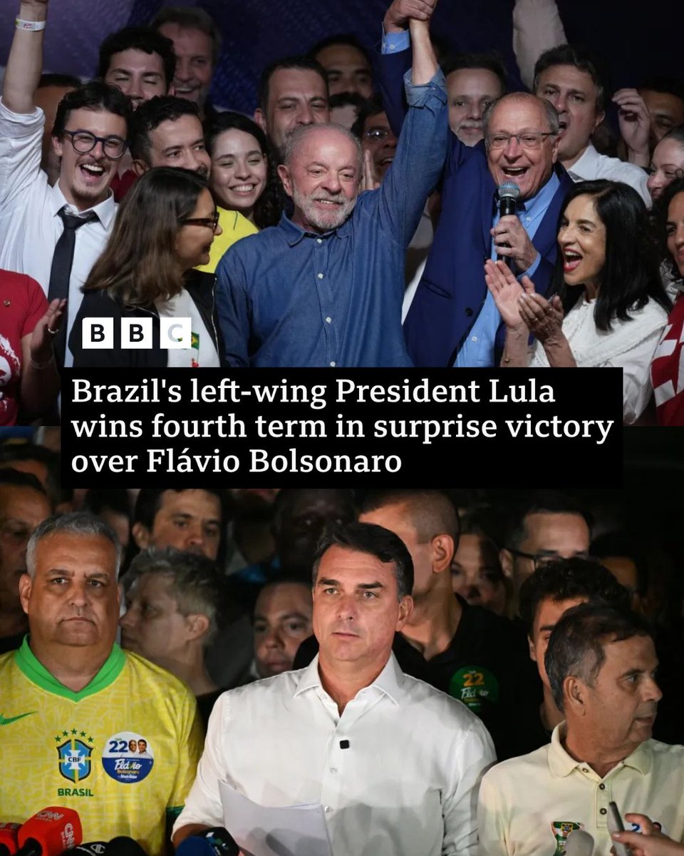 DaleVince's tweet photo. Brilliant win for progressive politics in Brazil. Anyone who says the slide to the right, in world affairs is inevitable - check this..:)

https://t.co/xqGDZGDekL https://t.co/ziKBxej9nF