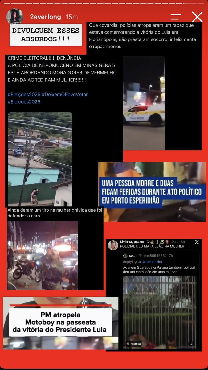 metalmiados's tweet photo. divulguem o máximo que puderem esses ATAQUES bolsonaristas à população. isso é um absurdo! INTERVENÇÃO JÁ!!!! https://t.co/qsFOqsViwo