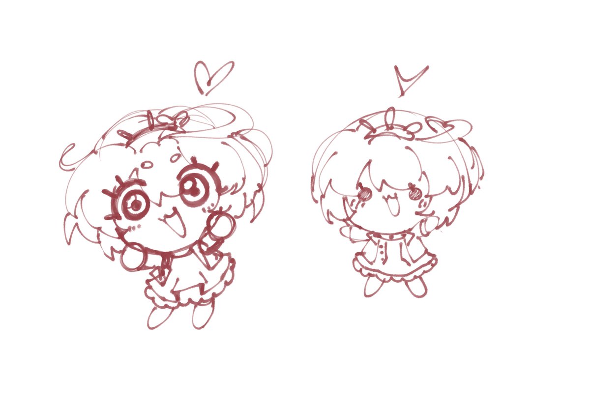 _uuuuultea's tweet photo. elphelt chibs because i cant decide on just one style https://t.co/GM0rKjC8c8