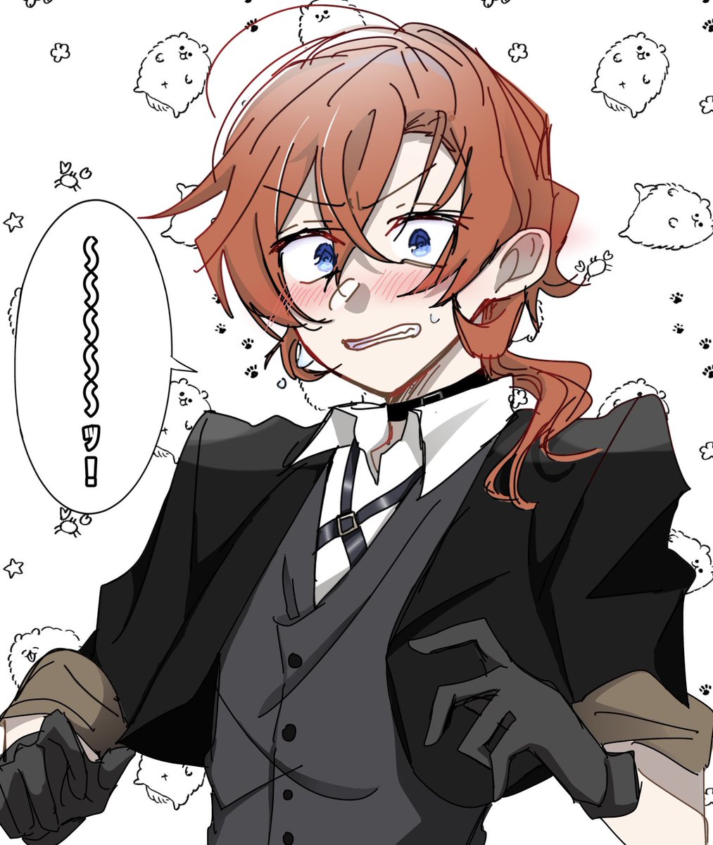 naranao22's tweet photo. #文スト #BSD

#文スト絵描きさんと繋がりたい 

赤面‼️

（🤕、🎩、🍐、👓🍭） https://t.co/T2ycZ78r6E