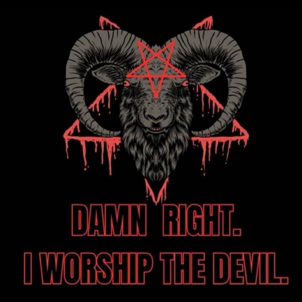 lusttemple20's tweet photo. Once you have pledged your allegiance to the Dark Lord, your destiny is intertwined with His glory forever. Hail Satan!ππ€π»
#Satanism #Baphomet #Occult #LeftHandPath #HailSatan https://t.co/UcYefASClb