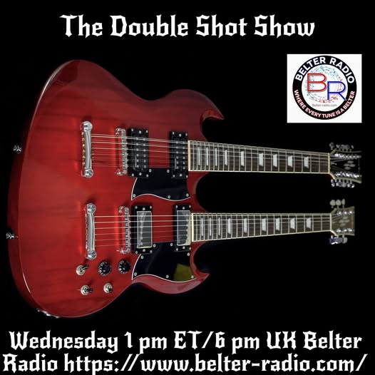 BelterRadio's tweet photo. Wednesday 2 PM ET / 6 PM UK @BelterRadio 
It’s The Double Shot Show — back‑to‑back indie tracks from the artists you love.
Chatrooms open. Slide in and enjoy the gems.
https://t.co/9nRcKSixrs
Airing:
@robbie_harte 
Riv-ven
@mblansjaarmusic
The Kind Machine
@OldSoulRebel1 https://t.co/Ts9iWjdHGk
