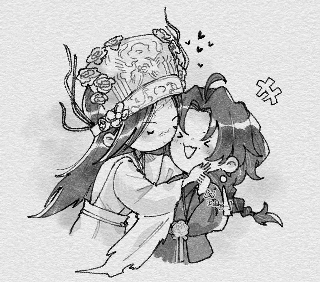 Seharuuchan's tweet photo. Jiang Yu used to have a very soft and chubby cheeks when he was small. Jiang Kui wanted to pinch and kiss them but he thought it was too much

Now Jiang Kui can kiss his husband whenever he feel like it. Nothing made him feel more fulfilled than hearing Jiang Yu's laugh https://t.co/BuaEVVrVys