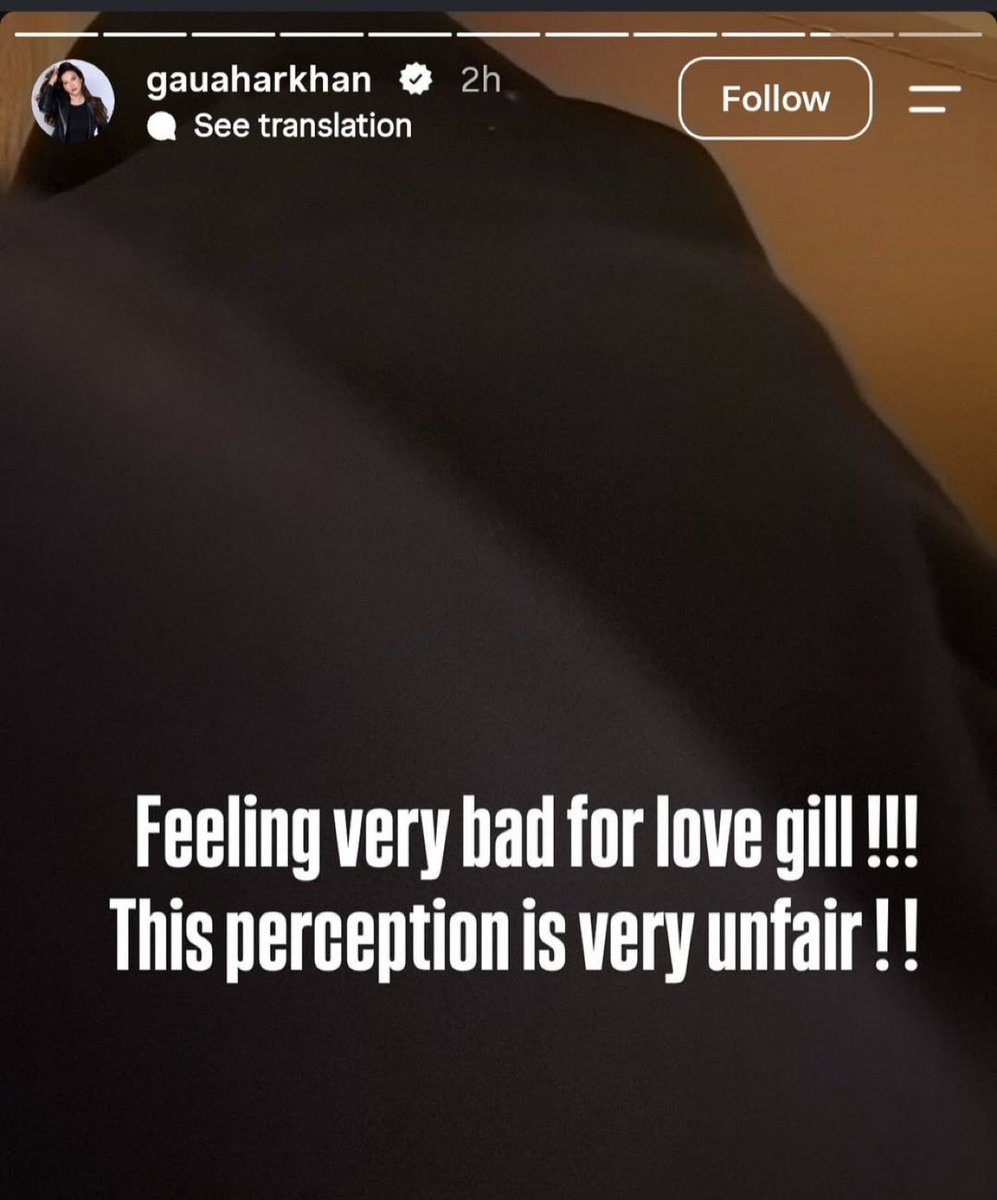 Nitika302's tweet photo. Gauahar Khan comes out in support of Love Gill! 

#BiggBoss20 #LoveGill #GauaharKhan https://t.co/fBJmxiAYGX