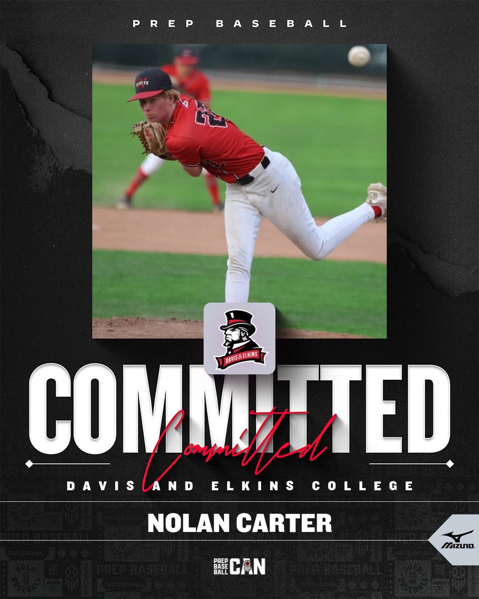 PrepBaseballON's tweet photo. 🚨 𝐂𝐎𝐌𝐌𝐈𝐓𝐌𝐄𝐍𝐓 𝐀𝐋𝐄𝐑𝐓 🚨

'27 LHP Nolan Carter (@WindsorSelects) has announced his commitment to Davis &amp; Elkins College. 

@Nolan_Carter22 | #OffTheBoard https://t.co/ZuRU1QyZn7