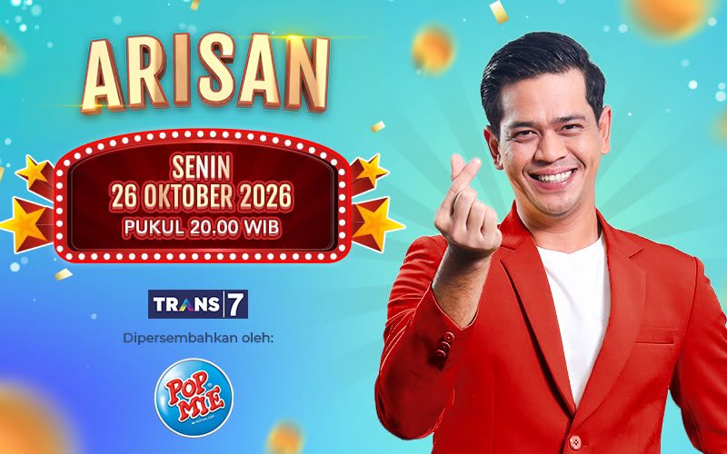 TRANS7's tweet photo. Pop Mie Kuah Ayam Dower dan Pop Mie Goreng Ayam Gledek, perpaduan gurih dan pedasnya siap bikin lidah berapi-api!  Surya dan Jegel aja sampe sepakat kalau rasanya bikin pengen makan lagi dan lagi.Cus kepoin lanjutannya di #ArisanTRANS7 jam 20.00 WIB. @ngePopMie #T7 https://t.co/XDtTglp492