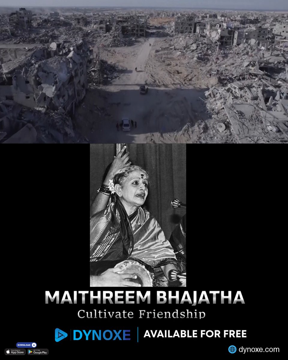 dynoxe_et's tweet photo. 🕊️ MAITHREEM BHAJATHA – CULTIVATE FRIENDSHIP

A timeless message of peace, unity, and humanity. ❤️

🎬 Now streaming FREE on Dynoxe!

🌐 Watch now: https://t.co/3pqFYaKWbT

#MaithreemBhajatha #CultivateFriendship #Dynoxe #Peace #Humanity https://t.co/rSt8rU0lor