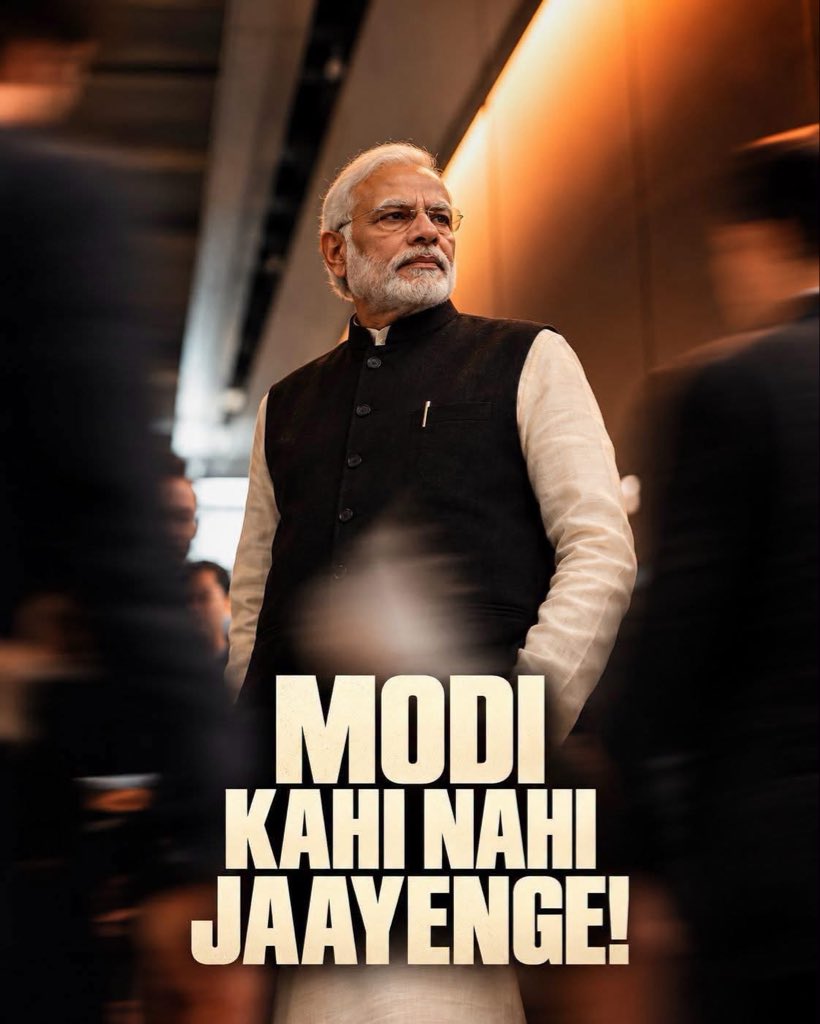 ShivamSanghi12's tweet photo. मोदी कहीं नहीं जाएँगे………❤️ https://t.co/itFbty6KF0
