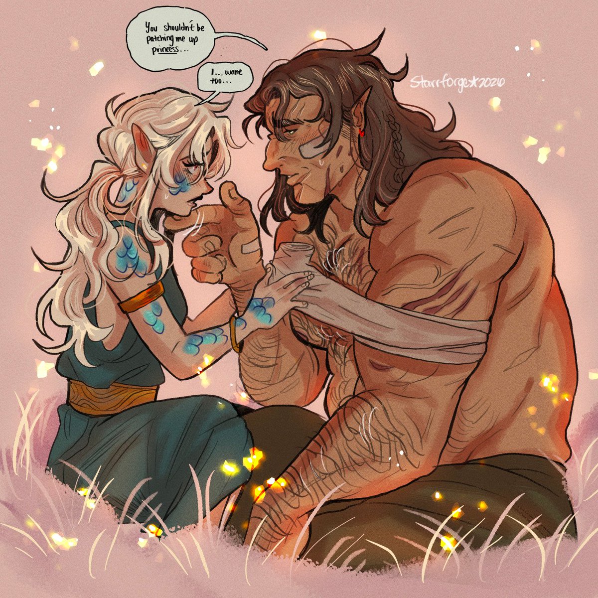 Starrforge's tweet photo. just a old druid knight..... https://t.co/8iYcdEmzKn