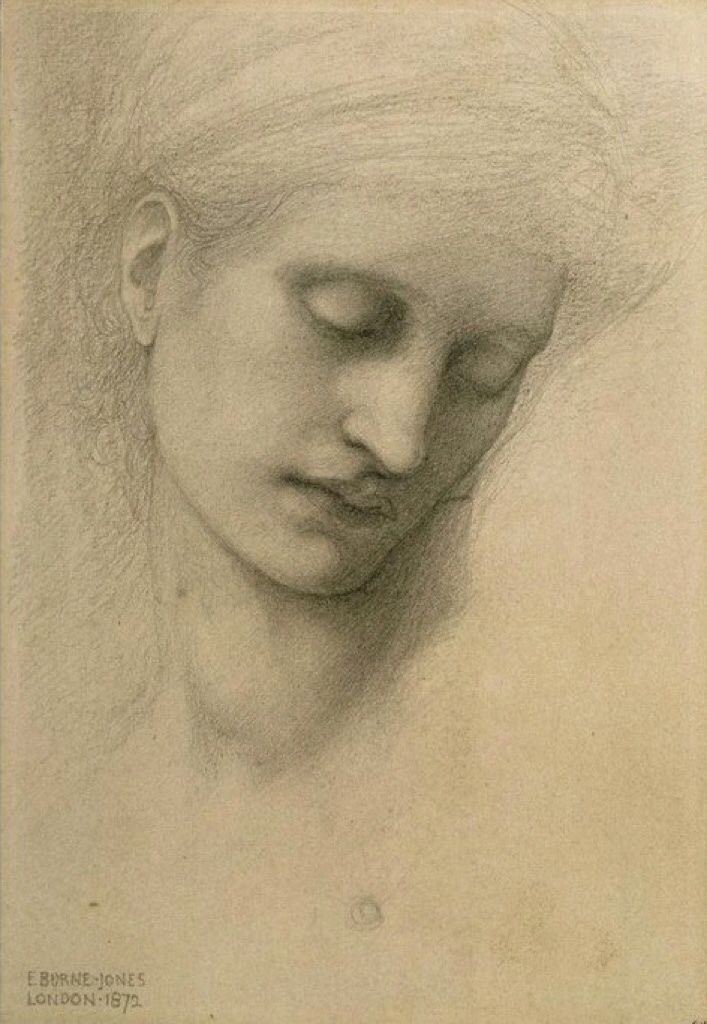 trojan_norse's tweet photo. The beauty of Edward-Burne Jones’ sketches from 1850s-1890s https://t.co/C3mloEbH4Y