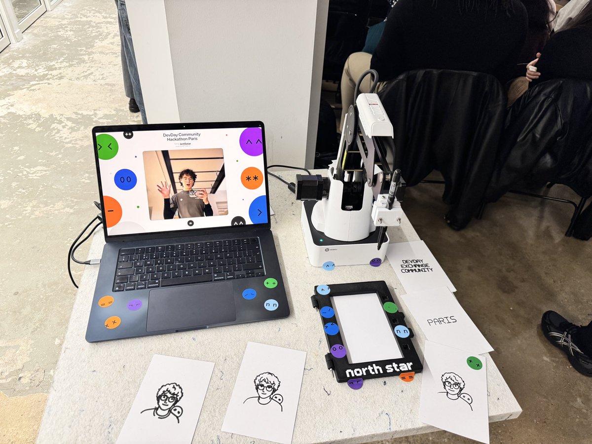 oleksandrtsp's tweet photo. Our incredible drawing demo at
#parisdevdayhack
@OpenAIDevs https://t.co/83UP5aSltf