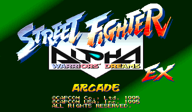 ArcadePatches's tweet photo. Street Fighter Alpha EX is out!
My aim was the definitive first Alpha: features from the console releases and CPS-1 Changer, brought together in the arcade game.
First release candidate, available now:

https://t.co/bSvMC98pEX https://t.co/PNrNh47mXF