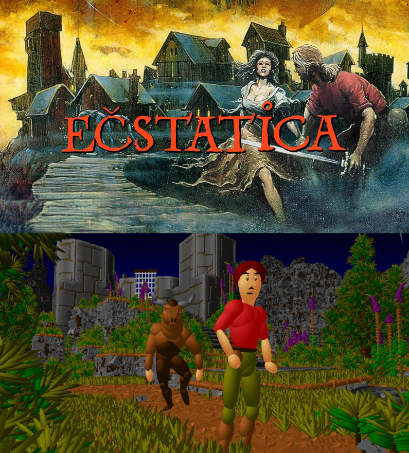 PolyDepression's tweet photo. Ecstatica, the cult survival horror adventure game from 1994 has officially returned via a major digital restoration so it's time for a GIVEAWAY. 

⚔️ Follow + Repost to win a Steam key 

I'll be picking 3 winners tomorrow. Good luck peeps https://t.co/x9RXyBMEni