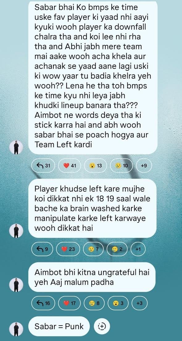 WeTalkkEsports's tweet photo. 🚨Hector accuses Punkk of Manipulating and Poaching Aimbot! https://t.co/P7i4xBNrxD