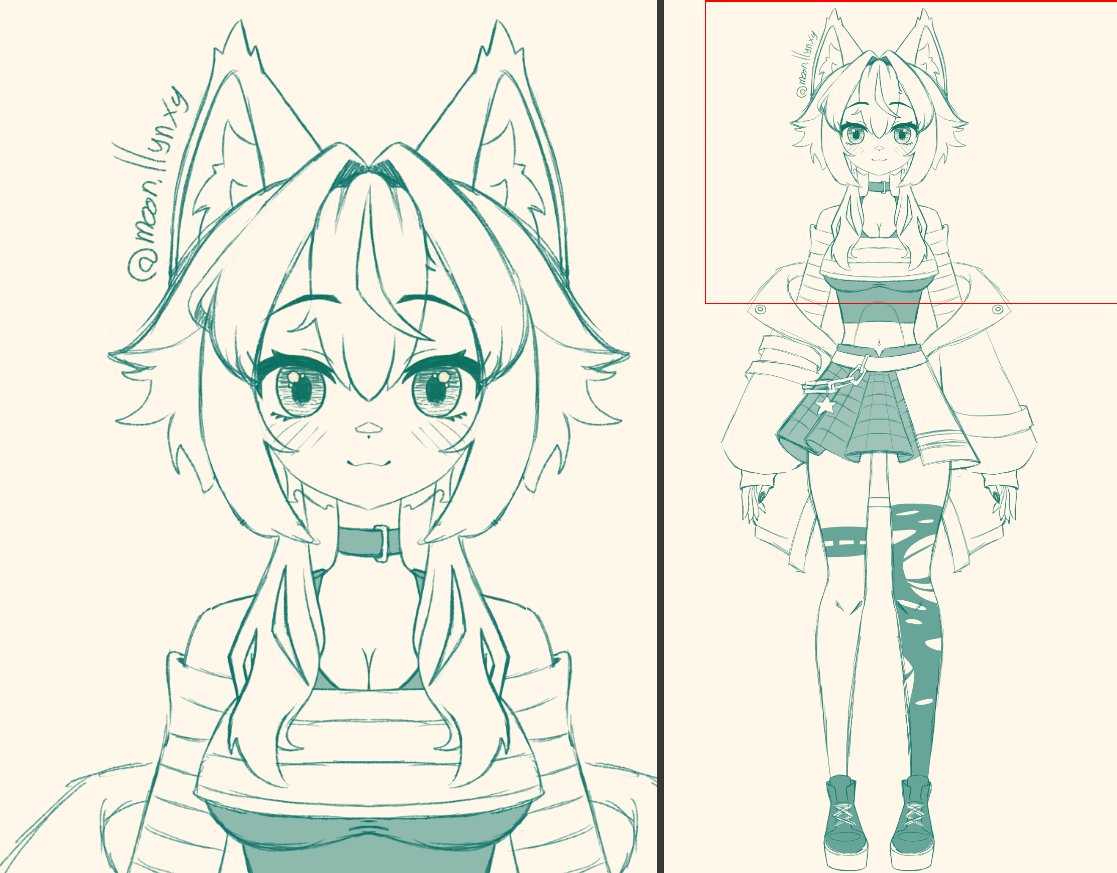 moon_llynxy's tweet photo. ✦.#VTuber #Skeb #Vgen #WIP.✦ https://t.co/BQDuMDRzKA