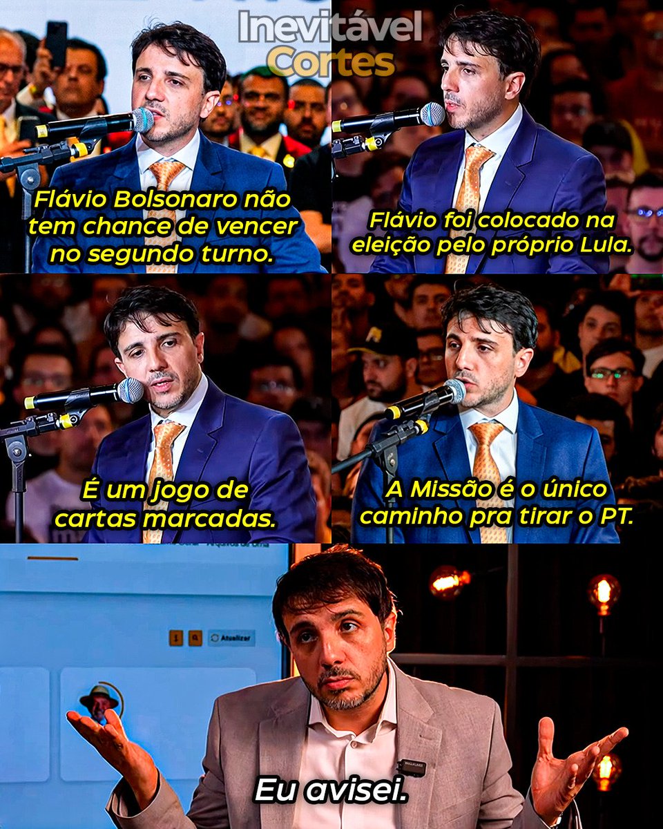 inevitavelcorte's tweet photo. Ele avisou. https://t.co/20n925j5vR