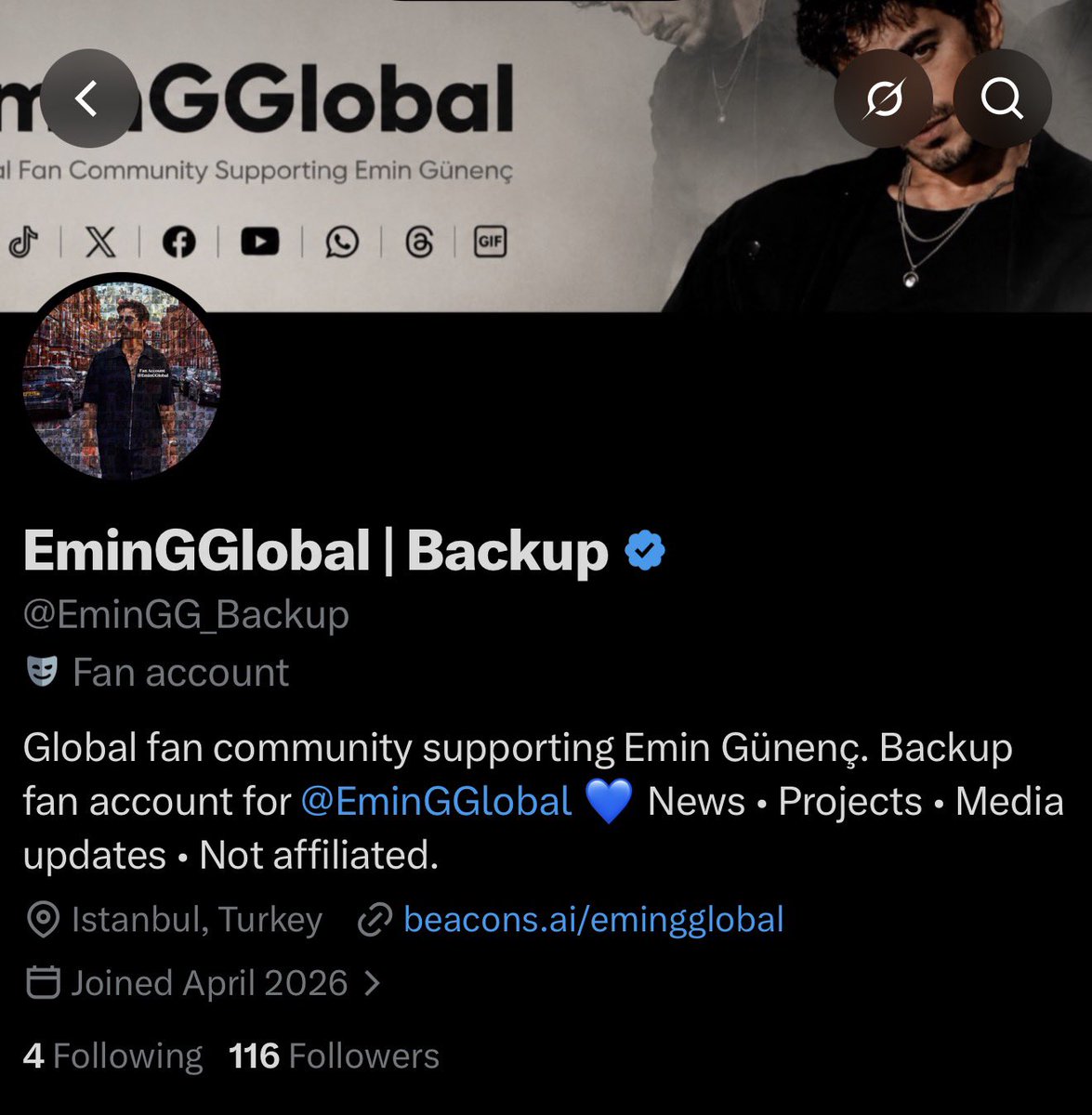 EminGG_Backup's tweet photo. Our EminGGlobal family, we’ve missed you SO much! 🥹💙

While we try to recover our main account, @EminGG_Backup is our temporary home for Emin’s updates, news, GIFs, translations & events!

Same girls. Same love for Emin. Same hearts and dedication. 🫶

#EminGünenç #Arafta #Haysiyet #Merteş