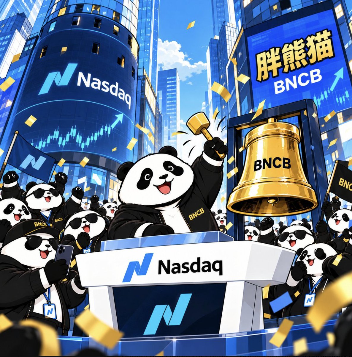 Fat_Panda_BNCB's tweet photo. @PrettifunLOVE @AgentM_Tech @bsc_911 @thecryptoeddy @TCryptochicks @Nasdaq Fat Panda is the mascot 🐼 https://t.co/4LAEONIuBu