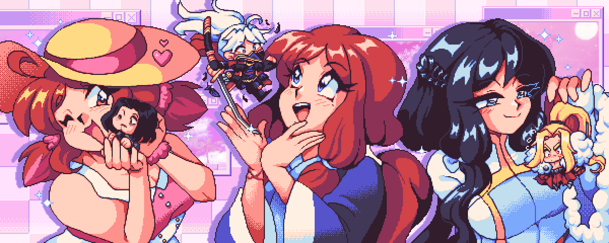Yupiistar's tweet photo. Removing AI from your feed with 4 of my illustrations 💖✨ https://t.co/aWjSQVkLub