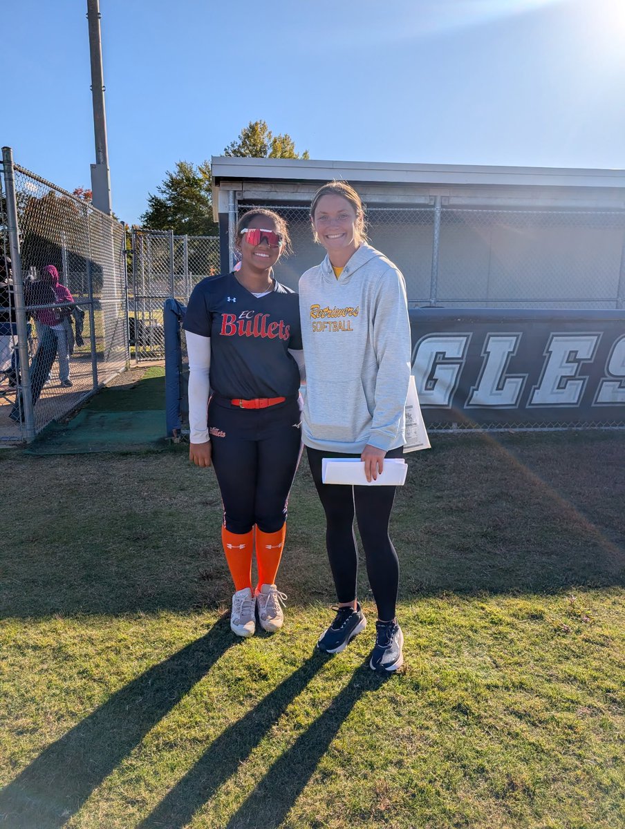 ABrandon351's tweet photo. CCSC showcase camp! Thank you coaches for the invite! @MasonSoftball @UMBCAthletics @lynchburg_sb @Towson_SB @ToddMayfield85 @BulletsMayfield @_Nikki_Nichole @EastCobbBullets https://t.co/Qd2moXTwpt