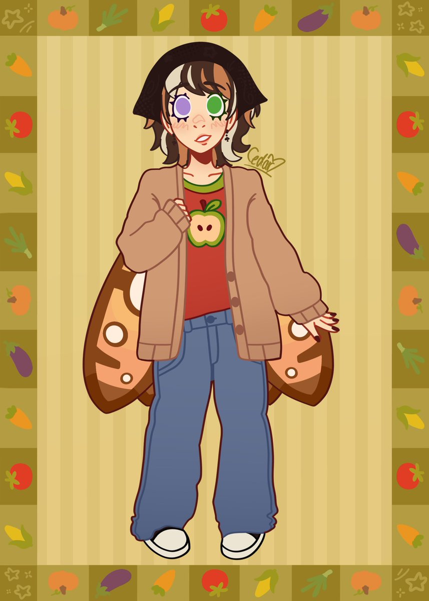 CedarMoth's tweet photo. Removing AI from your feed with 4 of my artworks! :> 💚 https://t.co/rInFWEHTpx