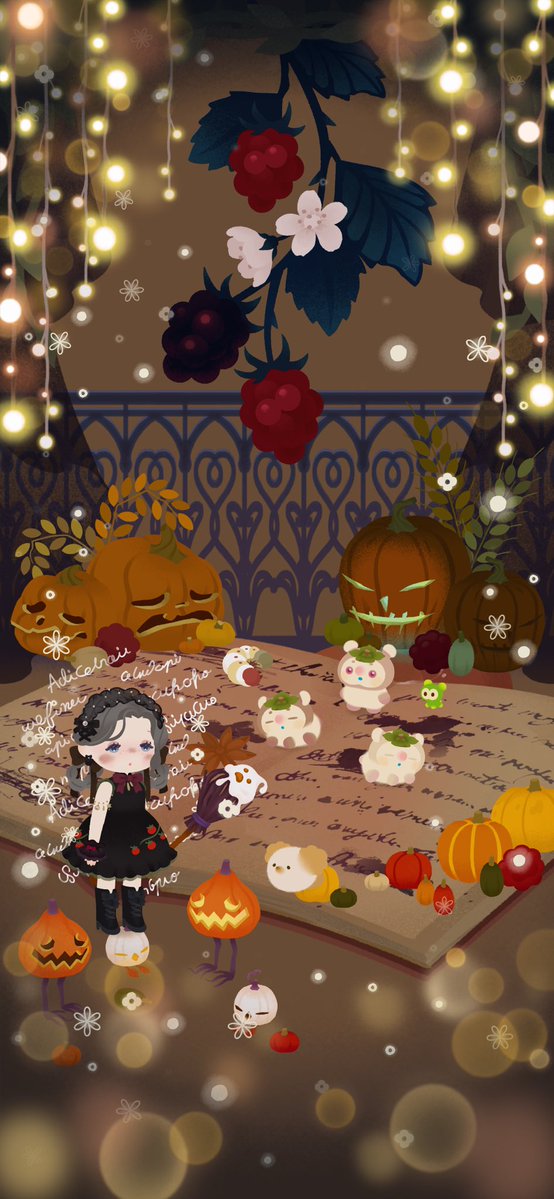 necohachan's tweet photo. ⠀

　　　　⸜　𝚝𝚛𝚒𝚌𝚔 𝚘𝚛 𝚝𝚛𝚎𝚊𝚝 🕸⋆꙳　⸝
　　　　　　　　#リヴリーハロウィン2026
⠀ https://t.co/5p2vq9TNMm