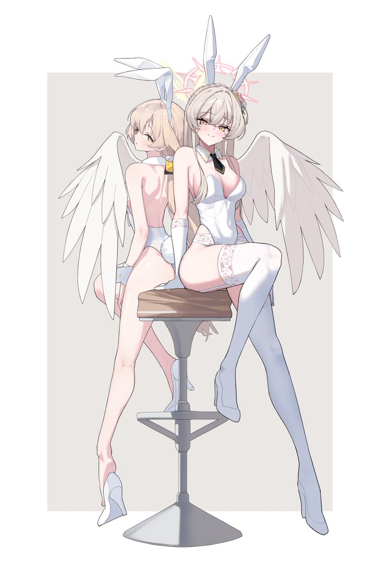 arume_ad's tweet photo. バニーガール ヒフミ ・ ナギサ まとめ https://t.co/RnYWfYSDQf