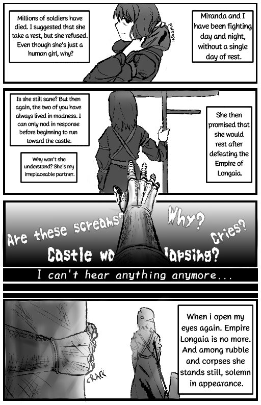 ZeroesMarks's tweet photo. Black Souls Miranda ending quick sketch comic
#BLACKSOULS #BLACKSOULSII https://t.co/VEz4Z7RNIO